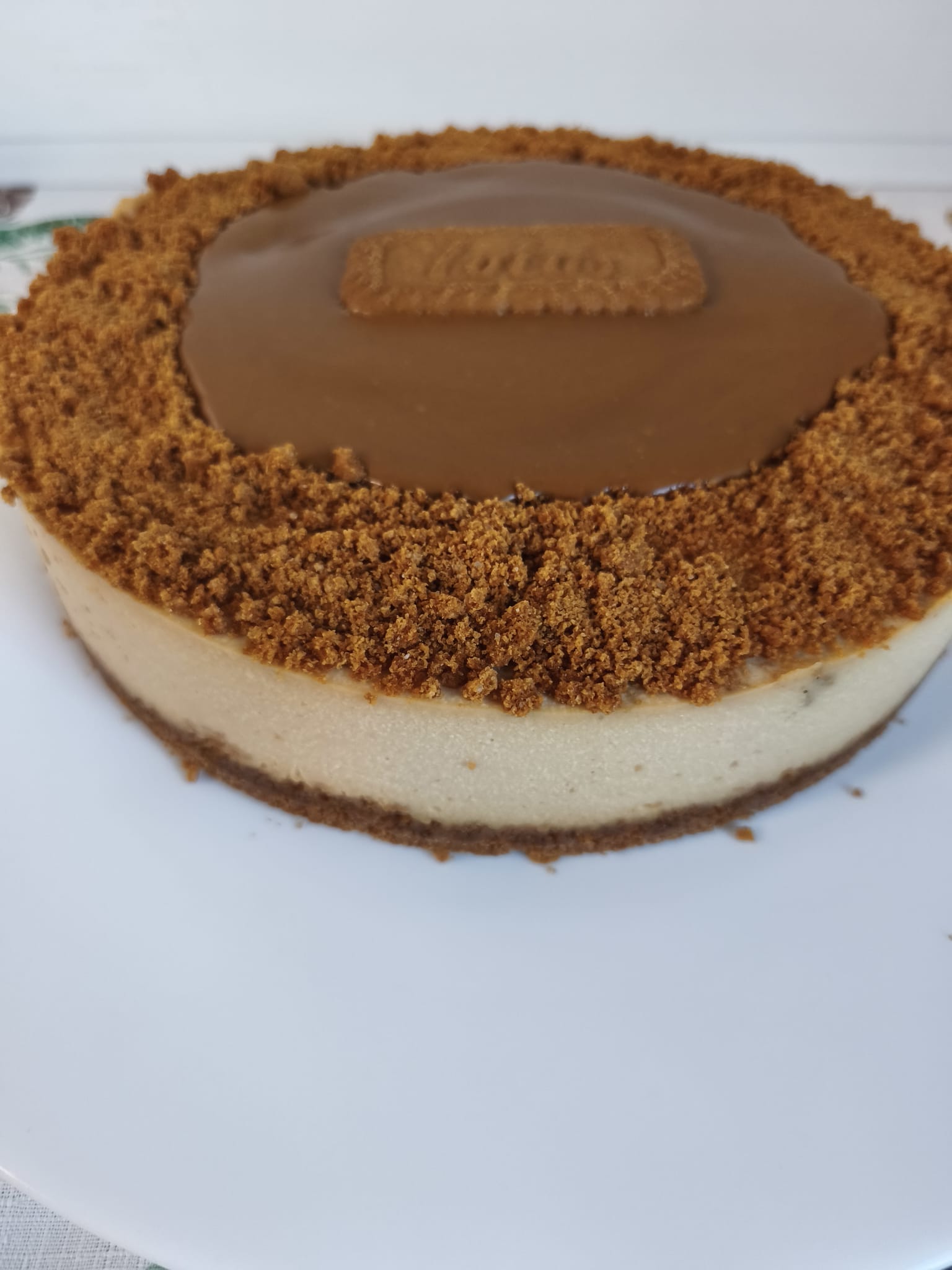 Cheese Cake de Bolacha Biscoff e Creme Biscoff
